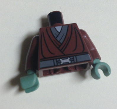 Jedi Robe, Silver Snaffle Bit Buckle Pattern (Star Wars: Kit Fisto)